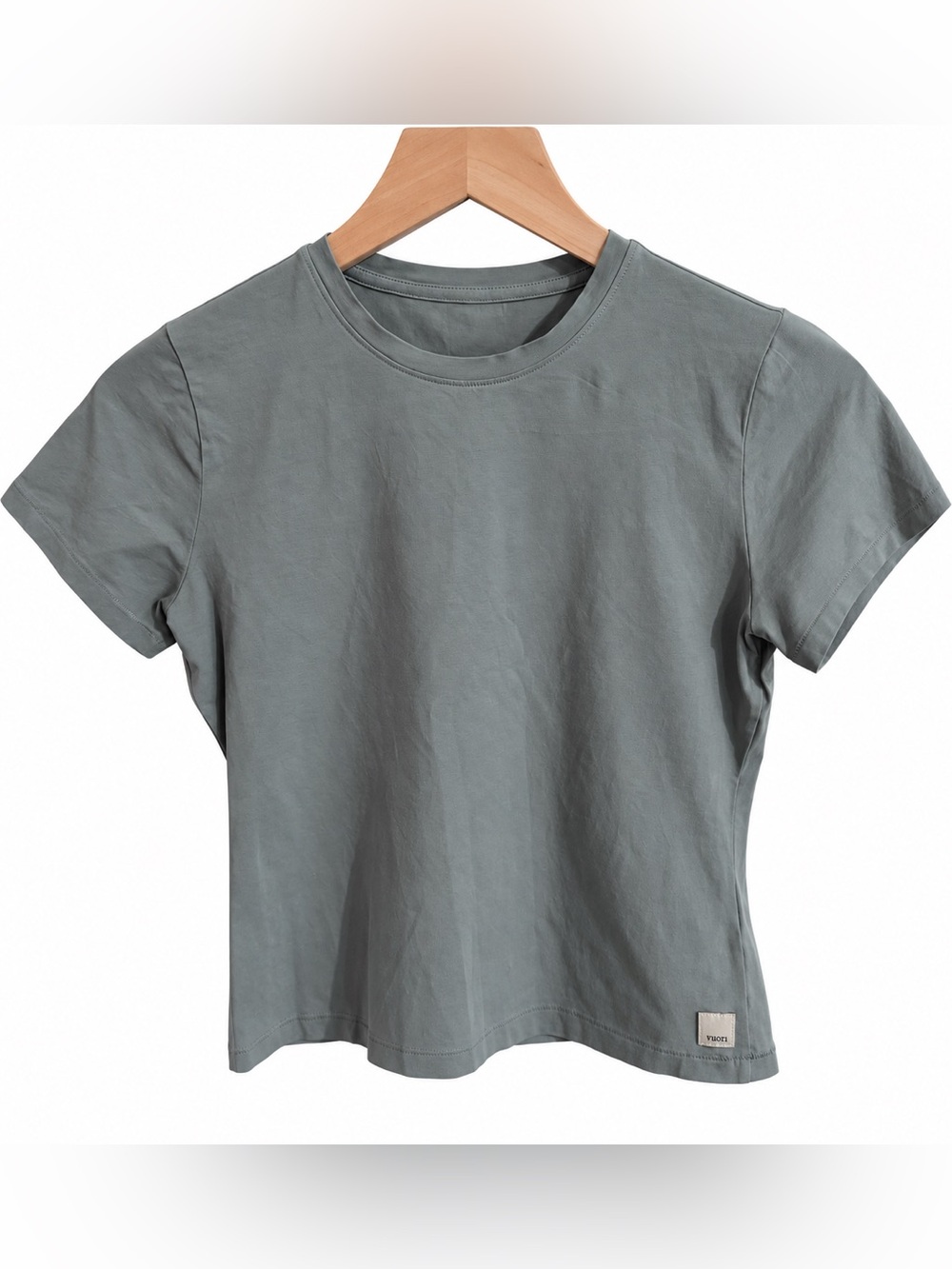 Vuori Feather Baby Tee Small Short Sleeve Top